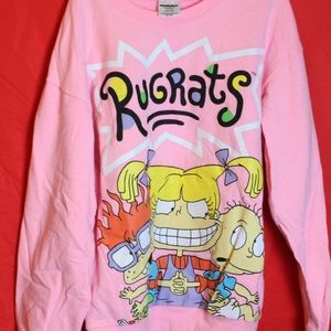 Pink Rugrats crew neck